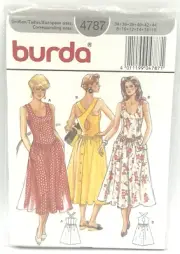 Burda Pattern #4787 - Ladies Sundress (Sizes 8-18)