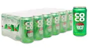 12 Coco Rico Coconut Soda Puerto Rico Refresco Cold Soft Drink Can Beverage Food