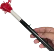 15" BLOOMING MAGIC FLOWER WAND Feather Comedy Kid Show Clown Gag Trick Appearing