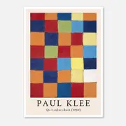 Galrie Paul Klee's 1930 Qu 1 Color Chart Stunning Geometric Art Print for Modern Decor, Poster Only, A1 60 x 84cm (23 x 33inch)