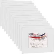 US Art Supply 4 X 5 inch Professional Artist Quality Acid Free Canvas Panel