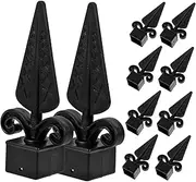 Generic 10Pcs Fence Post Caps for Outdoor Use Durable Column Covers Weather Resistant Caps for Garden and Patio Decor