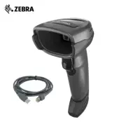 Zebra DS4608-SR7U2100AZW 1D 2D Handheld Barcode Scanner Kit with USB Cable Black