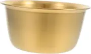 Cabilock Large Stainless Steel Mixing Bowl Antiskid Kitchen Bowl for Salad Fruits and Noodles Versatile Food Storage Bowl for Home Restaurant and Outdoor Use