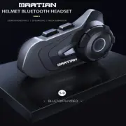 Martian Motocycle Wireless Waterproof Bluetooth BlueT-S2 /6 Riders Intercom