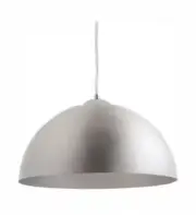 Progress Lighting Dome 16in. 29-Watt White LED Modern Cord Hung Kitchen Pendant
