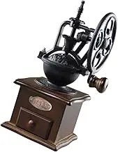 OFFSCH Manual Coffee Grinder Vintage Hand Crank Coffee Mill Compact Design for Home Travel Grinding for Consistency Practical Comfortable Kitchen Tool