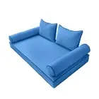 STYLE4 Mattress & Pillow Daybed Porch Swing Contrast Trim Full AD102 COVERS ONLY