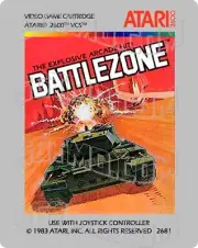 Atari 2600 Replacement Label - Battlezone