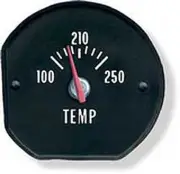 OER 6486153W Dash Temperature Gauge 1971-72 Chevelle SS, Monte Carlo; White...