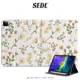 SEDL 憂鬱小雛菊 iPad保護套 筆槽保護套 平板保護殼 air mini Pro 10代 11 12.9吋