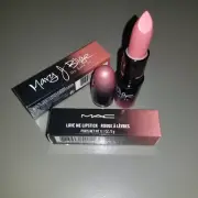MAC MARY J BLIGE MY LIFE 25 LOVE ME LIPSTICK-402 FRENCH SILK -0.1 OZ/3 G - RARE