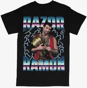 Razor Ramon Tee Shirt WWF WCW Wrestling T-shirt