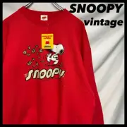 Vintage Peanuts Mens L Snoopy Sweatshirt 90S Y2K 25 Classic Character Retro