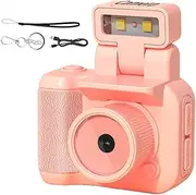 Vibhgtf Retro Video Camera - Mini Retro Camera - 1080P Vintage Instant Camcorder - Portable Compact Vintage Camcorder, Multifunctional Travel Digital Camera for Kids and Adults