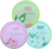 32PCS Nail Polish Remover Pads in Box,Nail Varnish Remover Pads,Instant Removal | Sweet Osmanthus Fragrance,Lint Free Wipes for Nails,Easy to Carry (Green,Yellow,Pink)