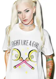 Fight Like A Girl Tee