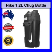 Nike 1.2L Hyperfuel Insulated Chug Bottle Black Water Drink Sports Hydration AU