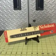 Nicholson 8 Inch Black Diamond Mill Bastard File (#21832) Made In The USA 1990s