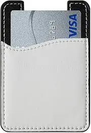 Card Holder for Phone Case Sticky Phone Wallet | Lightweight Phone Wallet with Corrugated Inner Layer, Non-Marking Adhesive for Secure, Convenient Storage, Ideal for Storing Cards,