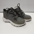 Sorel Womens Kinetic Breakthru Caribou Waterproof Boot Quarry Sea Salt Size 10.5