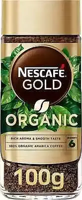 New Nescafe Gold Organic Instant Coffee 100g Free Shipping World Wide