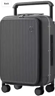 mixi Luggage Suitcases with Spinner Wheels 24"Travel Luggagewih Front Laptop...
