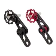 Single Speed Bike Chain Tensioner Aluminum Alloy Folding Bicycles Chain Adjuster