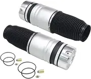 2PCS Rear Air Suspension Spring Bag Compatible For Audi Q7 Compatible For VW Touareg/Porsche Cayenne 2002-2010 7L6616503A 7L6616503B 7L8616503B