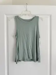 American Eagle Outfitters Everyday Light Blue Muscle Tank Top Size Small NWT