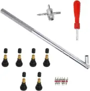Tire Valve Stem Tool Puller and Installer Kit,Remover and Installation Set 6 Pcs