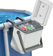 Swimming Pool Cooler, Leakproof Insulated Pool Ice Chest, Large Capacity Chill Box for Swimming Spa Accessories Party Camping Outdoor Travel Picnic Backyard Activities