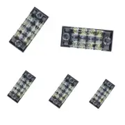 5Pcs TB-1504 connector 600V 15A 4 Positions Barrier Strip Terminal Block Wire