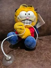 Dakin Garfield Cat plush toy 1988 Party Time Cartoon Stuffed Animal New w/Tags