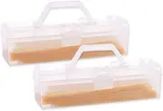 2 Pieces Food Storage Containers with Lids Sealed Plastic Storage Box $ 2 Pieces Kitchen Pasta Picnic Storage Storage Box with Lids