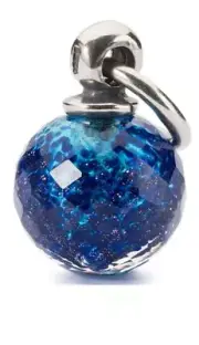 Trollbeads Silver Wishful Sky Tassel Bead