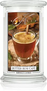 Kringle Candle Butter Rum Café scented candle 624 g