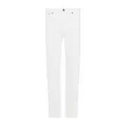 [Zegna] Zegna-Optical White Cotton Denim Jeans-Uomo 31 WAIST