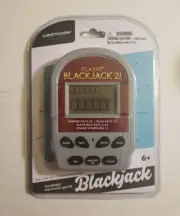 New Classic Blackjack 21 Handheld Buzzy Mini Pocket Arcade Game Free Shipping.