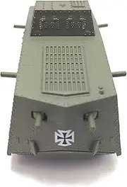 Alloy 1:100 Scale German WWI A7V Tank Model Simulation Tank Model for Collection