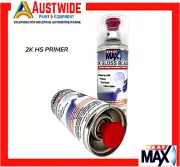 SPRAY MAX 2K GLOSS BLACK TOUCH UP SPRAY SOLID DIY AUTOMOTIVE TOP COAT 400MLS