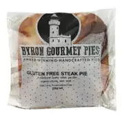 Organic Byron Gourmet Pies Gluten Free Organic Steak Pie Bulk Buy 6 x 220g – Fresh, healthy organic delivery | Doorstep Organics