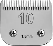 VALLNEI 10 Detachable Pet Dog Grooming Ceramic Blades Compatible with Oster A5,Wahl KM10 Series Clipper,Cut Length 1/100 to 1/16 in