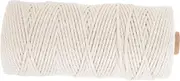 NUOBESTY 1 Roll Cooking Rope Kitchen Cooking Twine Soft Cotton Rope Sausage Casing Natural Meat Thick Rope Sausage Packaging Tying Twine Baking Twine Butchers Twine White Cotton Thread