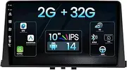 Car Radio for Citroen Berlingo 2019/For Peugeot Partner/Rifter 2020/For Opel Combo Car Radio Android GPS Navigation Support Steering Wheel Control BT 5.0 Mirror Link GPS WiFi CarPlay