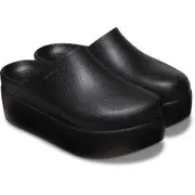 Crocs Womens Dylan Platform Clogs Black UK Size 6 (EU 38-39)