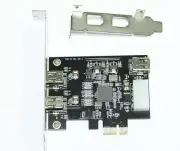 PCI-E express to 2+1 Ports 6-Pin IEEE1394a Firewire400 Video Capture Ti XIO2213