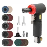 24Pcs Air Angle Die Grinder Mini Polishing Machine 90 Degree Angle Grinder Tool