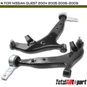 2x Control Arm & Ball Joint Assembly for Nissan Quest 2004-2009 3.5L Front Lower (for: Nissan)