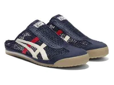 Onitsuka Tiger MEXICO 66 SABOT IRON NAVY CREAM 1183C123 400 Authentic